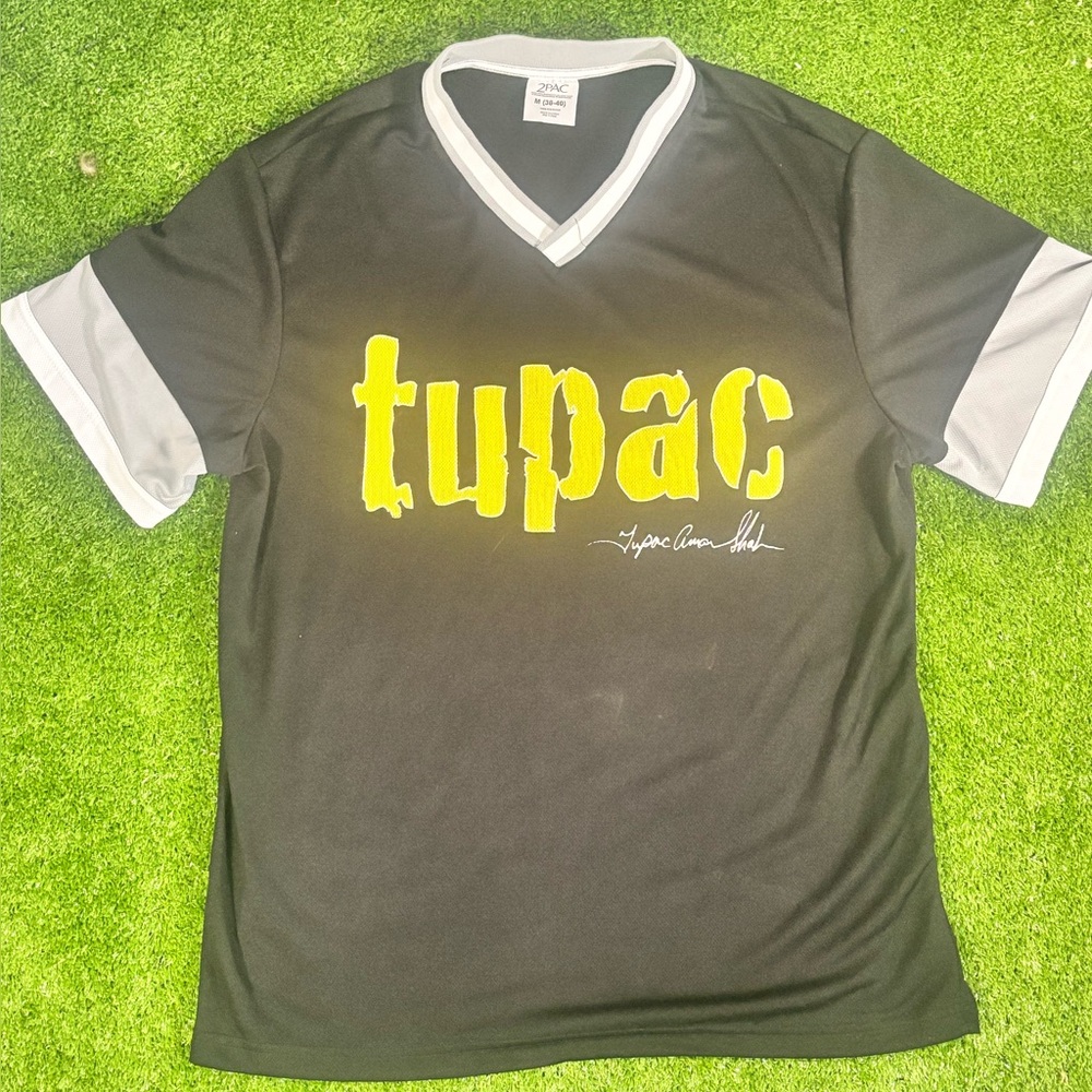 Tupac Graphic Sports-Style Tee